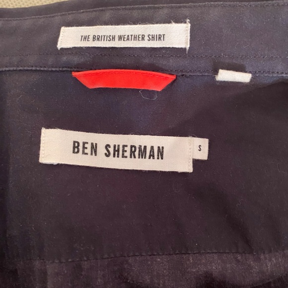 BEN SHERMAN Men’s Mural Button Down Shirt Sz S - Picture 6 of 7